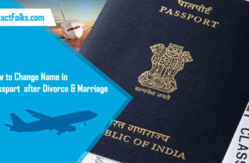 How to Change Name in Passport after Divorce & Marriage