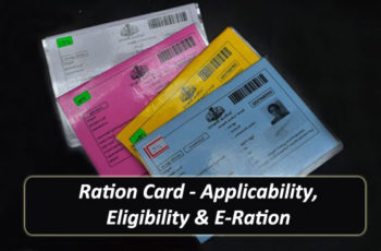 Ration Card – Applicability, Eligibility & E-Ration
