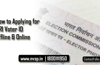 How to Applying for NRI Voter ID Offline & Online (Quick Way)