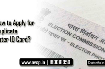 How to Apply for Duplicate Voter ID Card?