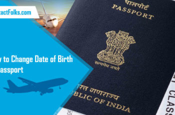 How to Change Date of Birth in Passport