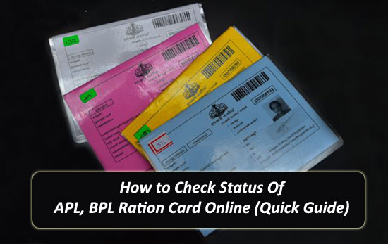 How to Check Status Of APL, BPL Ration Card Online (Quick Guide) - All States