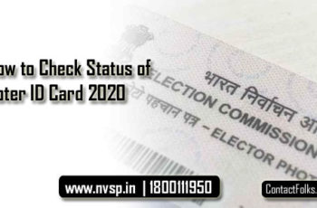 How to Check Status of Voter ID Card 2019-20