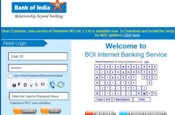 Bank of India Net Banking Login, Reset IPin, Register, Unblock & Activate User ID
