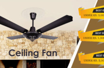 Best Ceiling Fans Under 1500, 2000, 3000 {Buy Home Ceiling Fan in India}